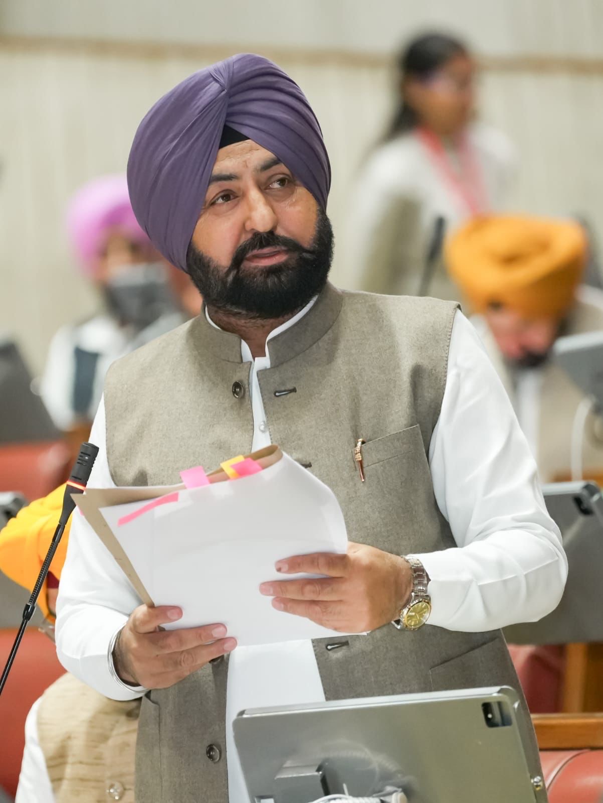 Booths and shops in Mohali Motor Market will be allotted soon: Cabinet Minister Mundian assures in the Assembly